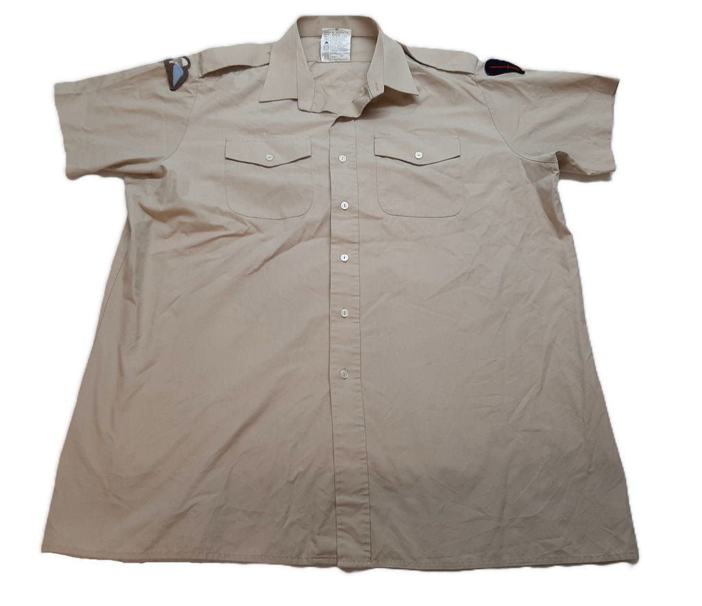 FAD Shirt Short Sleeve British Para Wings and Commando Dagger Insignia 47cm