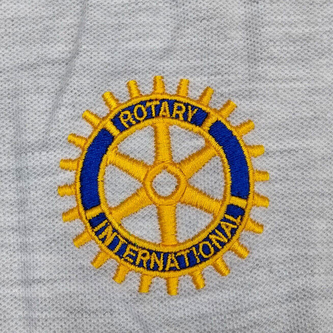 Polo Shirts with Rotary International Logo Various Colours & Sizes - NEW