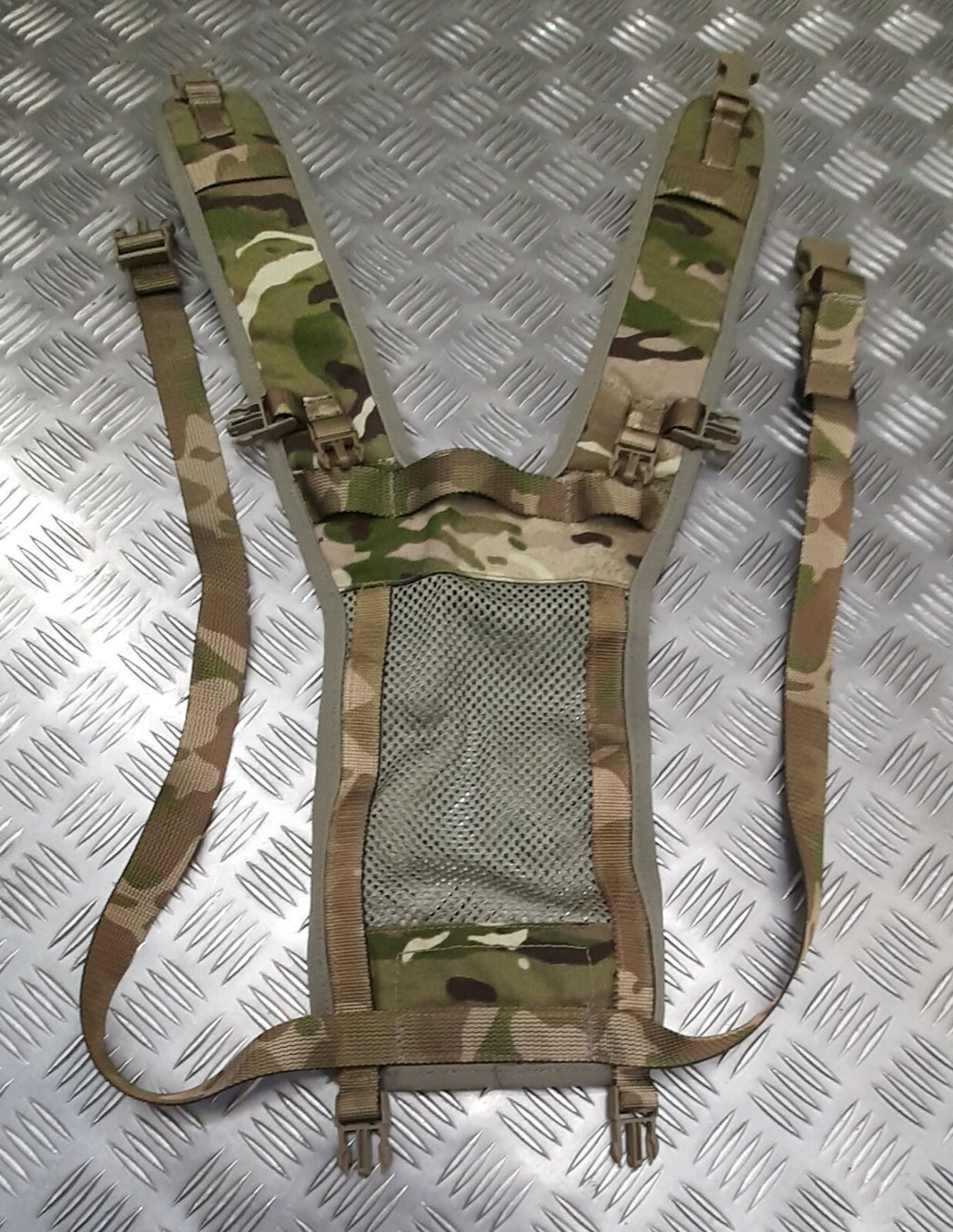 British MTP Rucksack Yoke Pouch Side IRR MultiCam Pattern - NEW