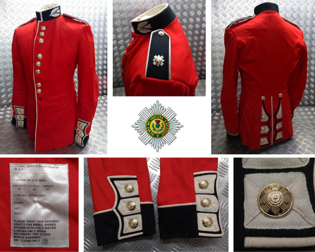 British Army Scots Red Tunic Jacket Parade R & F