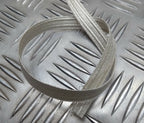 Genuine British Made 10mm Silver Naval Rank Lace Braided Tape RC10