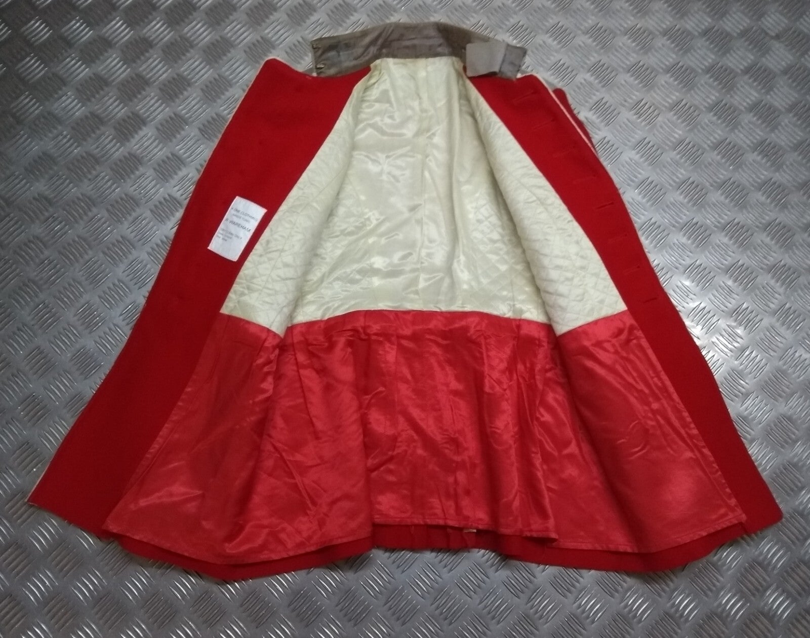British Army Red Tunic Royal Gibraltar Female Ceremonial Style Bands Jacket