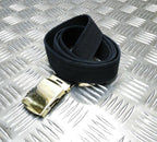 Genuine British Black RN Trousers Belt 1¼" Roll Buckle Royal Navy Grade 2
