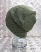 ARMY GREEN Knitted Beanie Hat / Watch Cap / Woolly Hat - One size - BRAND NEW