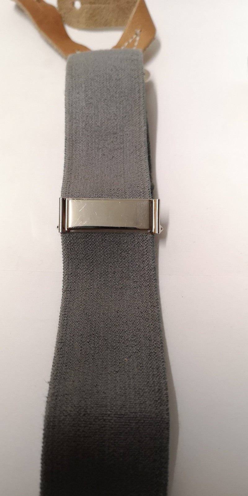 Genuine British Army / RAF Royal Air Force Braces with Leather Buckles. Size 100cms