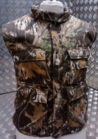 Hunters Action Vest Tree Camo Tactical Fishing Body Warmer - NEW