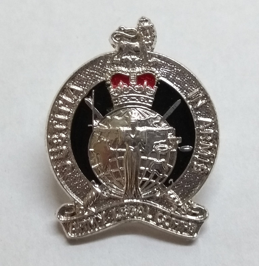 ALS Collar Badges Officer Regimental Insignia British Army Dress Legal Corps