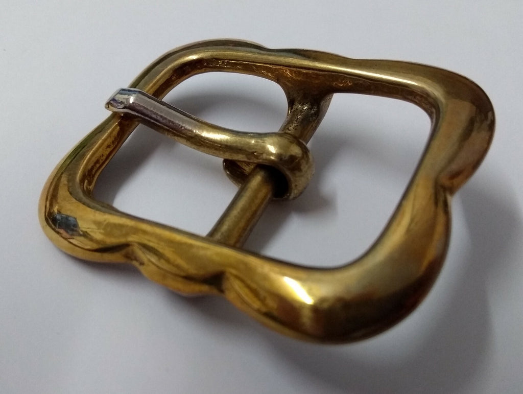 Vintage British Army RHG & H Cav Brass Coloured 1 1/4" Bridle Crown Buckle