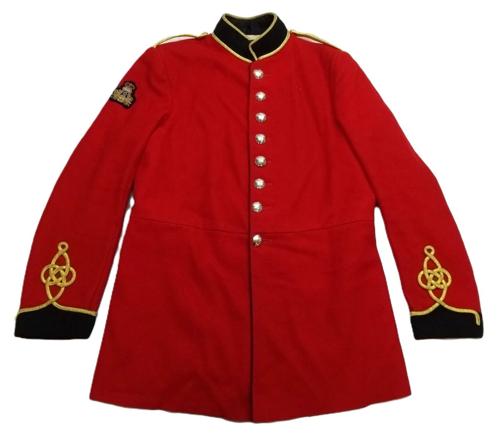 British Army Red Tunic Bandsman's R.SIGS Band With Musicians Badge Size 42 3/4