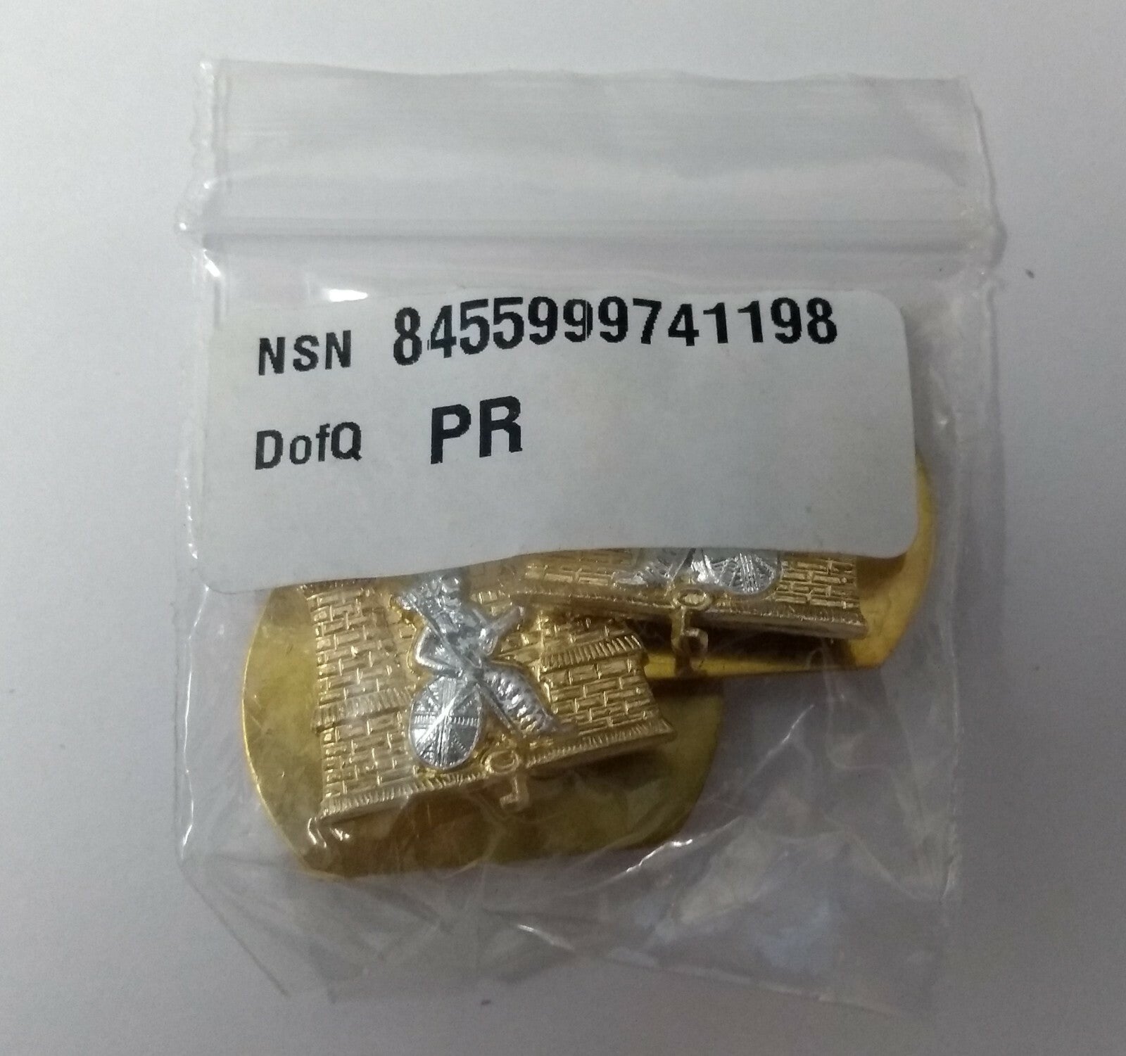 1st East Anglian Battalion Collar Dogs - Brand New