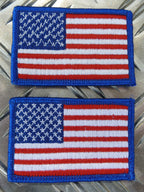 US / Sew-on American USA Flag Shoulder - NEW