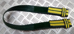 Dubai Belt Green With Gold Detailing Ceremonial Style Made in England