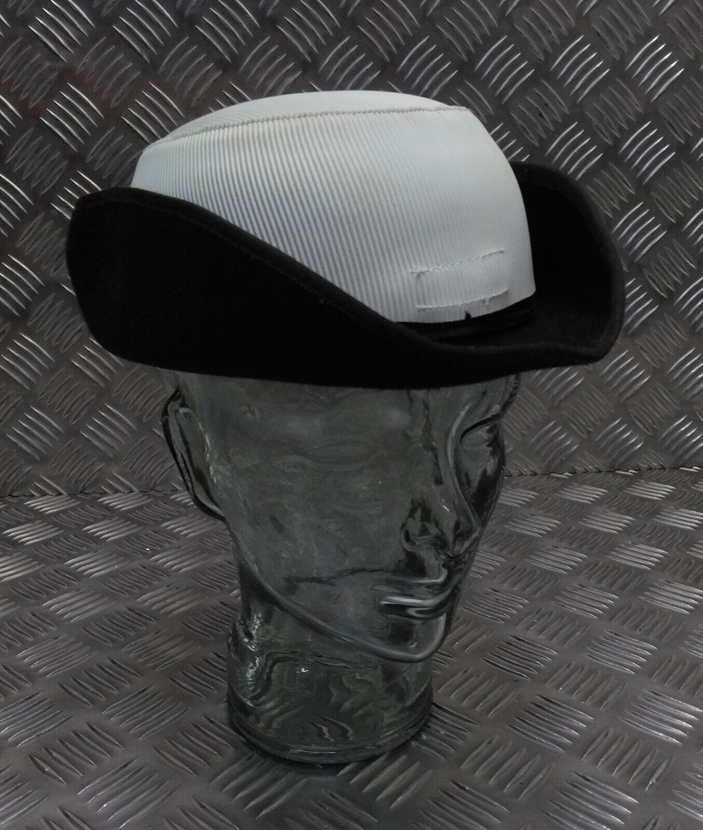 Genuine British Royal Navy Issue RN WRNS Women's Officers Tricorn Dress Hat Cap