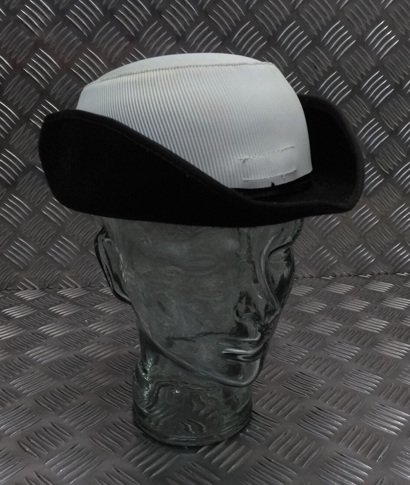 Genuine British Royal Navy Issue RN WRNS Women's Officers Tricorn Dress Hat Cap