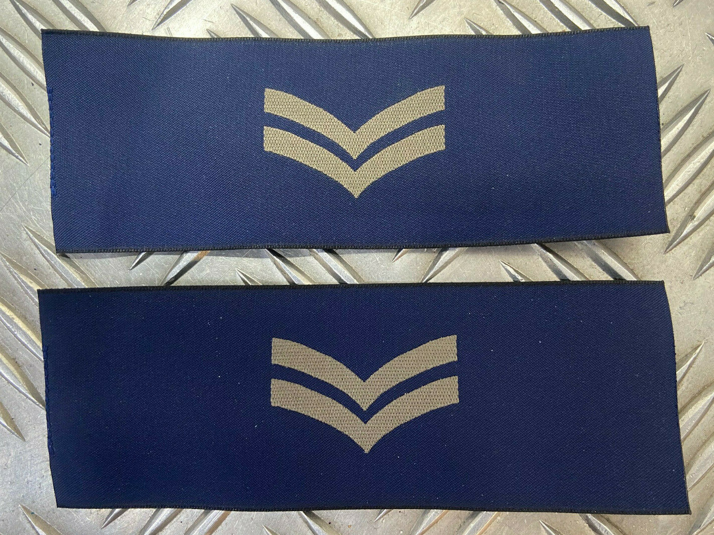 Corporal Rank Slides Unsewn RAF Royal Air Force x 1 pair NEW