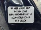 Sea Cadets Stable Belt Action Working Dress Adjustable To 34" Navy Issue SSC NEW
