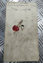 Genuine 1952 Vintage British Army Inspectorate of Stores Metal Badge Sample Card
