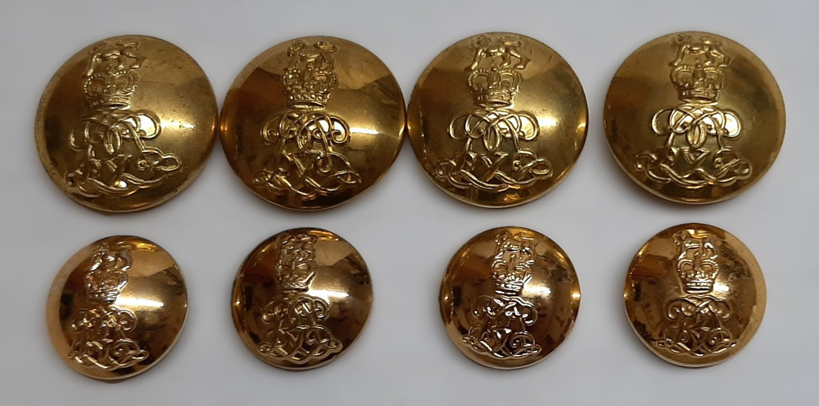 The Life Guards Button Set Ring Back HCav No2 British Army Insignia OFC Officer