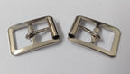 13mm Nickel Plated Small Roll Buckles X2 STD44
