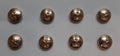 Gurkha Engineers Buttons X8 Small Size 22L Dress British Army "Queens" Insignia