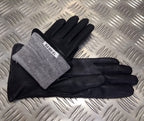 Black Leather Ladies Formal Dress Gloves 3 Dart - Size 6½ - NEW