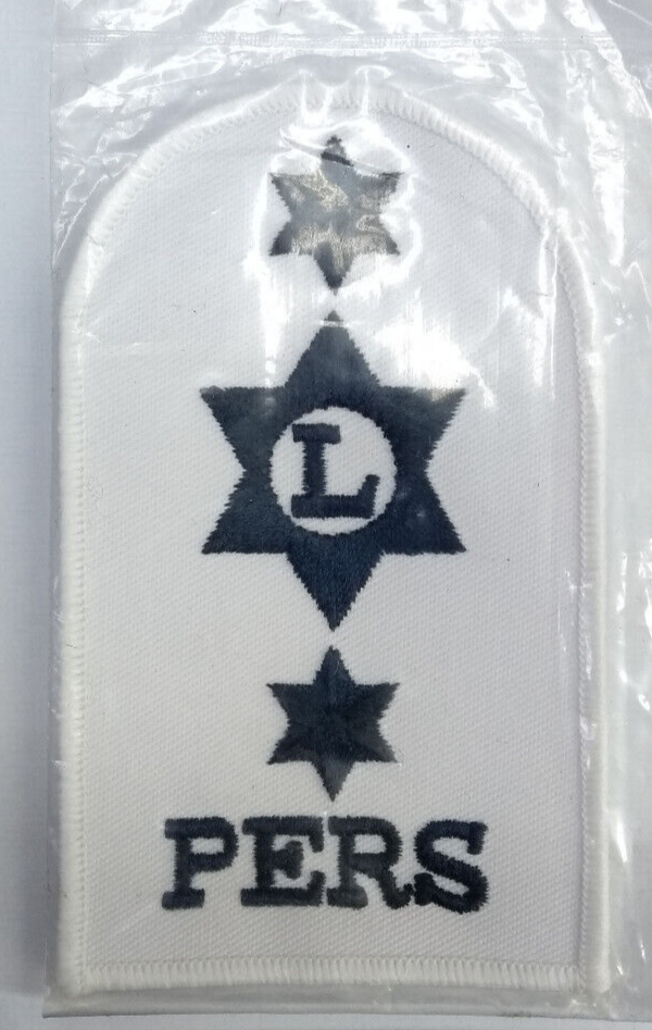 Royal Navy Personnel & Administration Logistics Leading Rate Qualification Patch