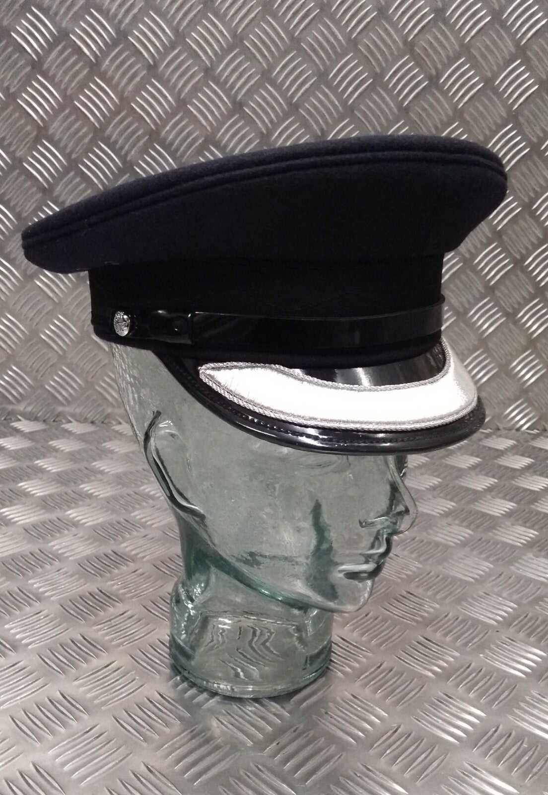 Genuine Issue Senior Officer Parade Ceremonial Dress Hat Braided Peak