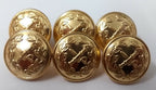 British General Rank Sword & Baton Dress Buttons NEW ASBT118