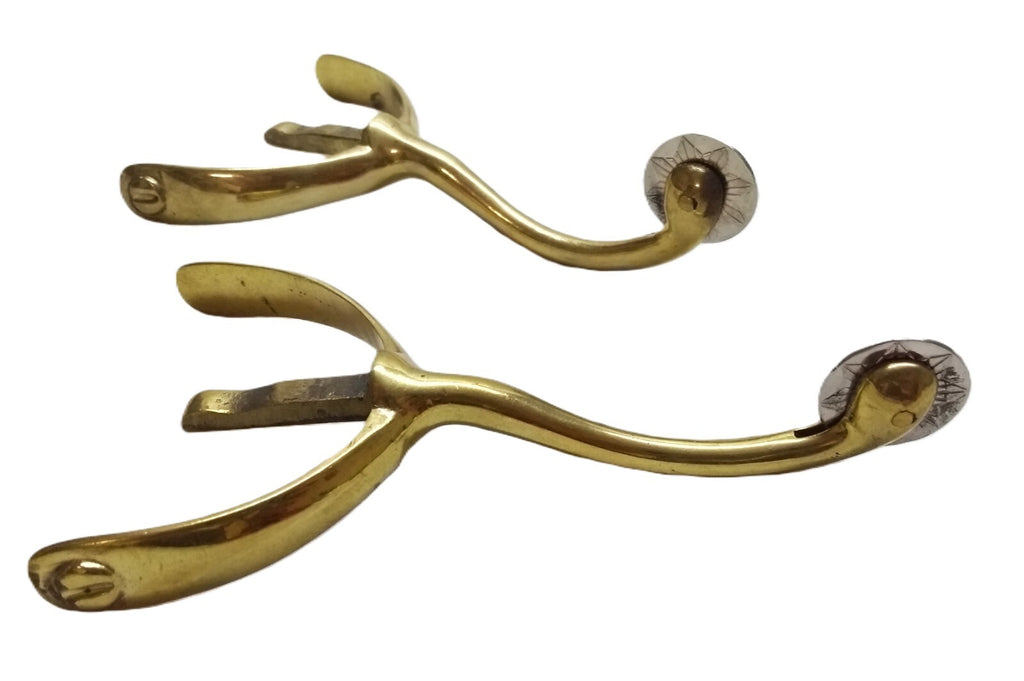 Swan Neck Spurs Long British Army / Officers & Soldiers Parade Boots