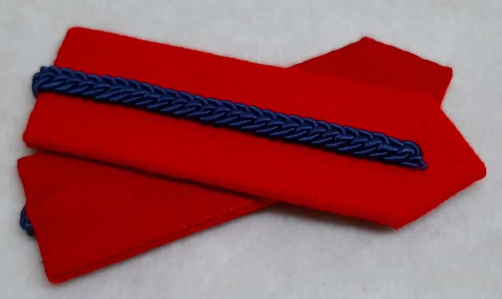 Deputy Lord Lieutenant Gorgets Hand Made in Britain No1 Sewn on Collar Tabs