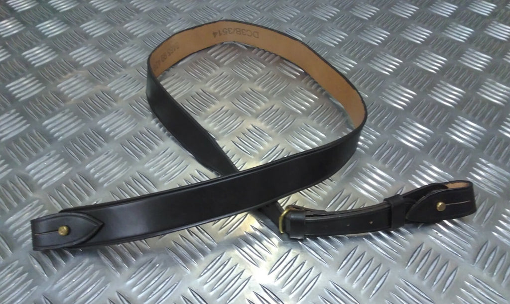 British Issue Sam Browne Leather Cross Over Shoulder X O Strap