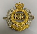 Royal Engineers Officers Hat / Cap Badge RE Genuine British Army Issue - NEW
