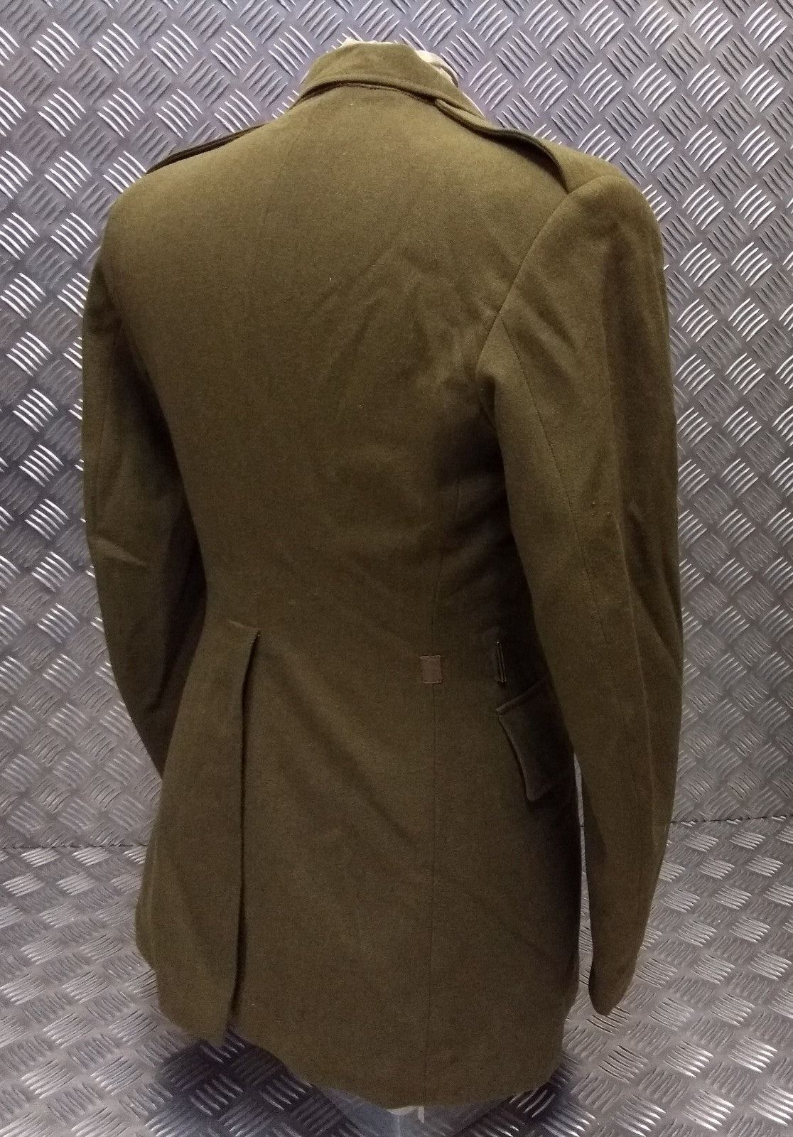 Vintage No2 Jacket Khaki Green Old Dress Pattern WW2 Re-enactment No Buttons