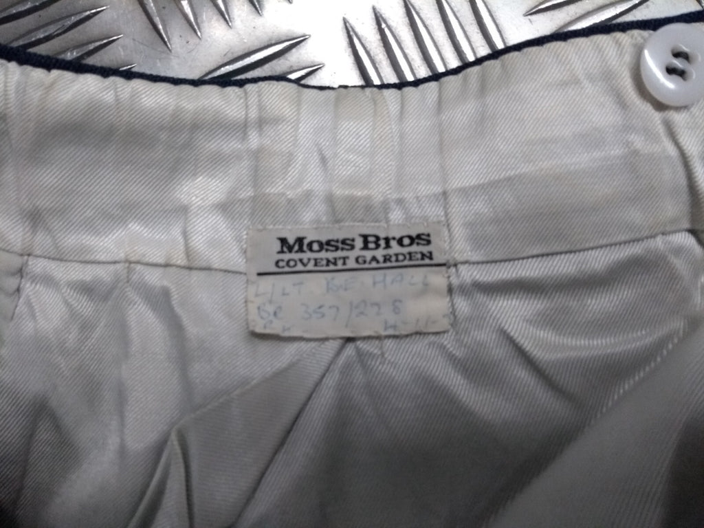 Vintage RAF Royal Air Force Trousers Blue Grey Colour Re-enactment Retro Clothing W31" L31"