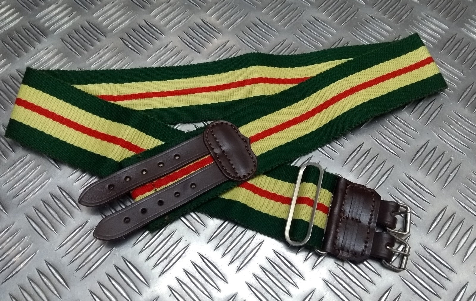 AGC Stable Belt With Double Leather Strap & Buckle Adjutant General's Corps