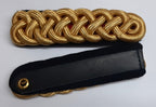 Officers Shoulder Cords British Made Gold Coloured Cord Army and GDS Pattern