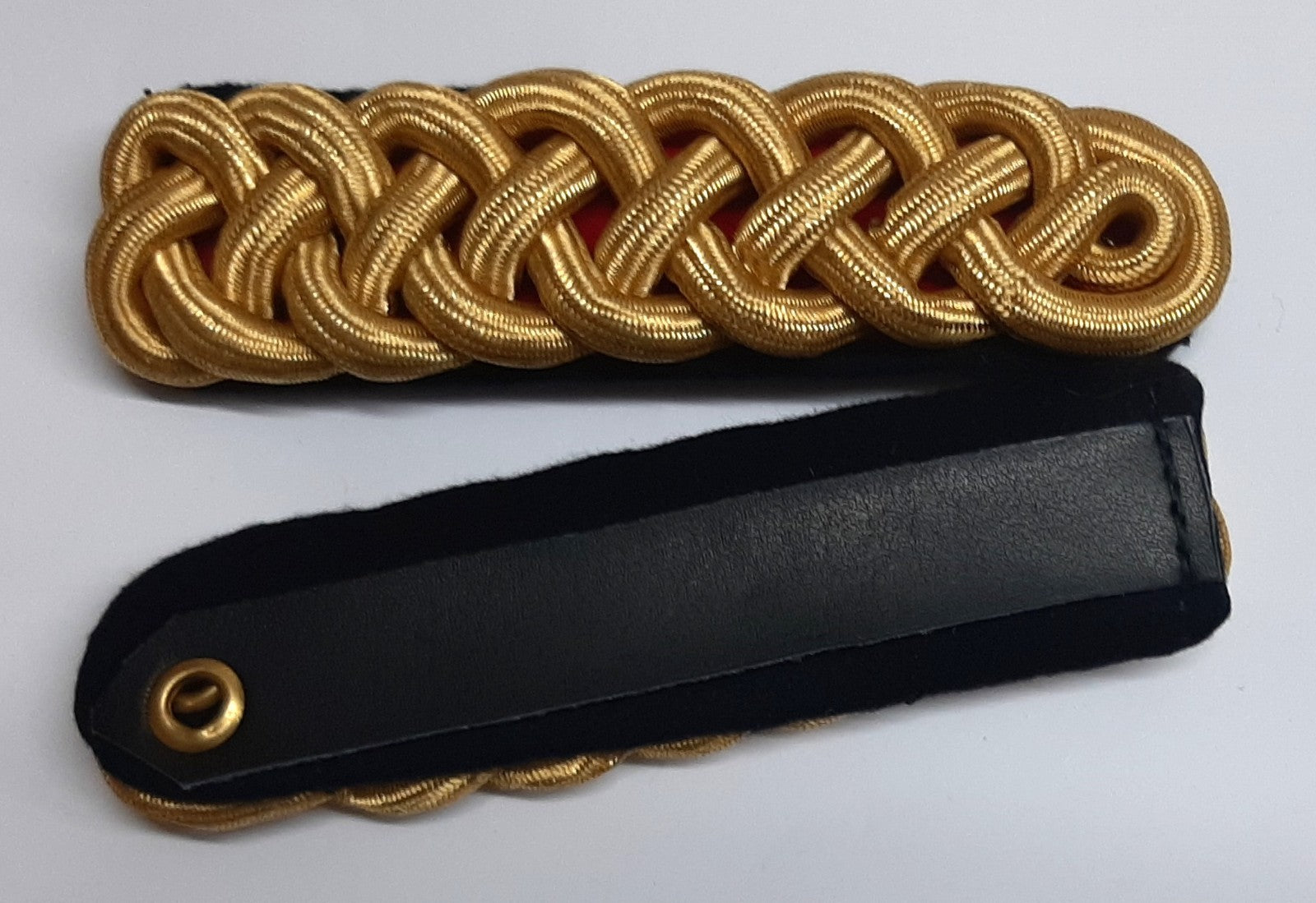 Officers Shoulder Cords British Made Gold Coloured Cord Army and GDS Pattern
