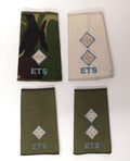 Educational & Training Services ET Rank Slides Various Ranks & Camo Colours