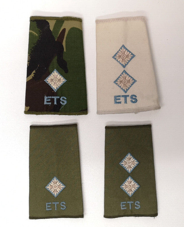 Educational & Training Services ET Rank Slides Various Ranks & Camo Colours