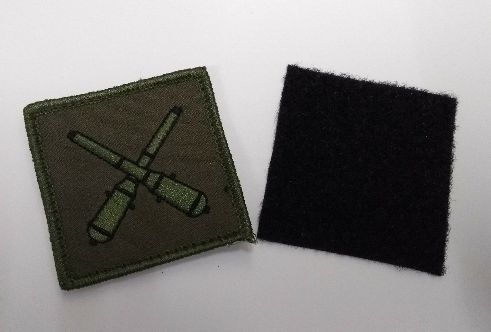 Genuine Issue OD Green Instructor in Gunnery Badge TRF With Backing