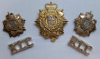 RLC Set Collar Dogs Titles & Hat Badge Logistics Corps