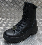 Lightweight Combat Boots Shock Absorbing Anti Slip Soles Highlander UK3 Youth