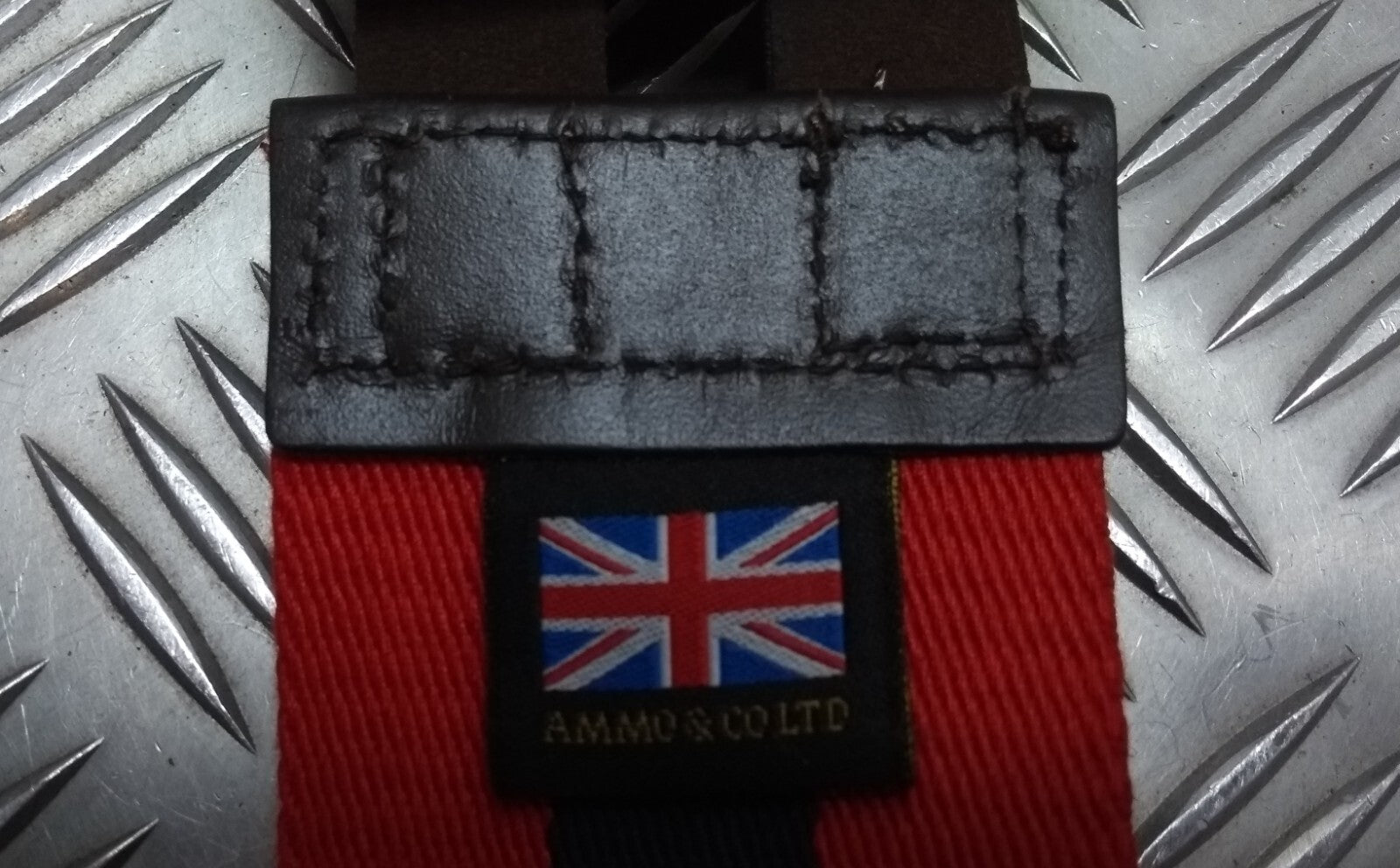 AGC Stable Belt Adjutant Corps With Double Leather Strap up to 41"
