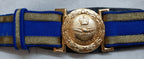RAF Royal Air Force Ceremonial Belt PER ARDUA AD ASTRA Buckle With Slings 36"