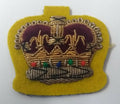 Genuine Vintage British Army WO Warrant Officer SD Rank Crown