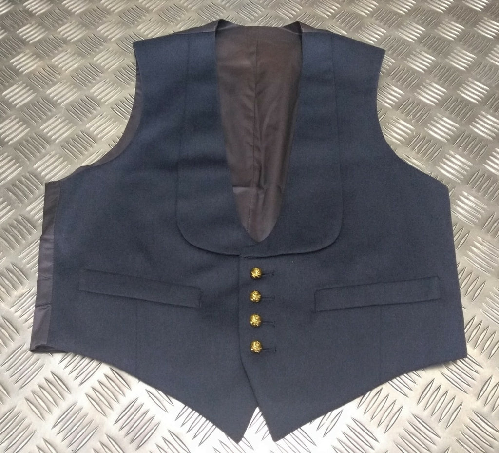 RAF Royal Air Force Waistcoat Airforce Blue Grey Colour OFCs Mess Dress 100cm Short