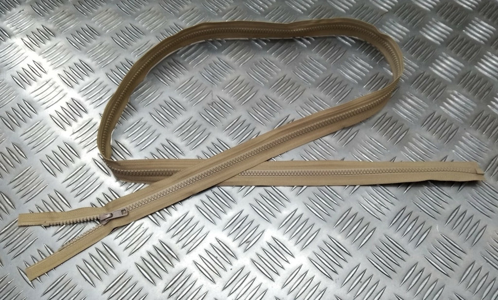 ZIP YKK Sliding Fastener 140cm Mil-Spec Desert Coyote Survitec Spec NEW