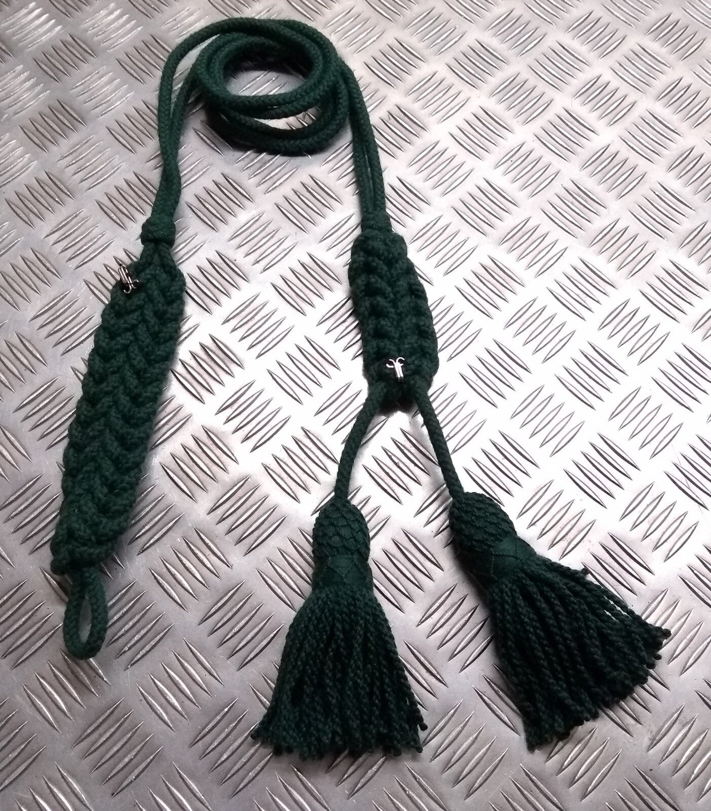 Musicians Dress Cord British Ceremonial 6.5mm Specification Green