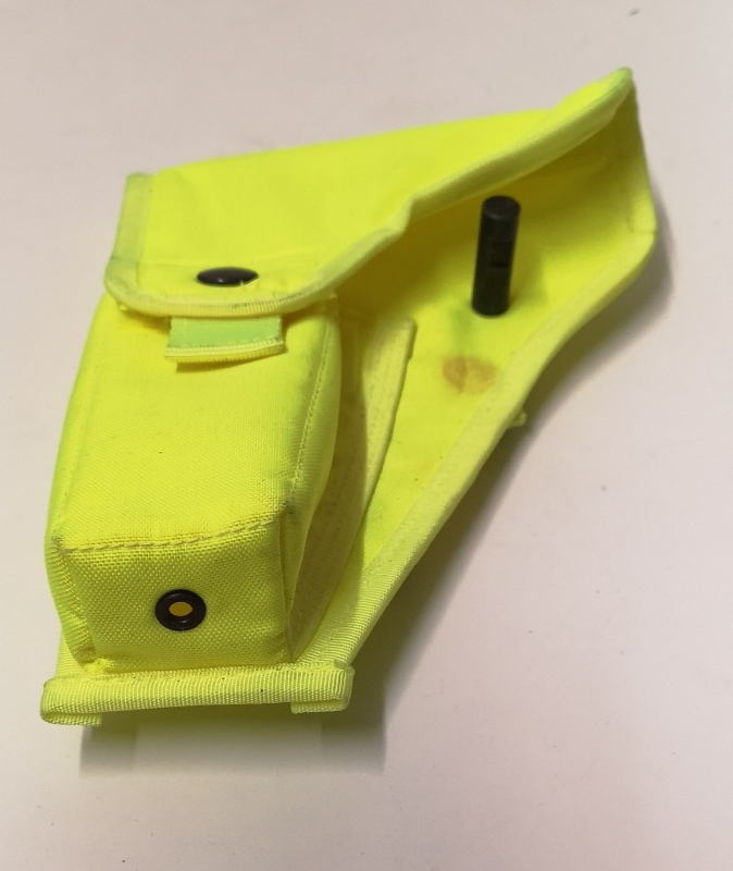 Hi Visibility Mehler Vario System Stun Gun Taser PT-515 Carrier Left Hand Draw