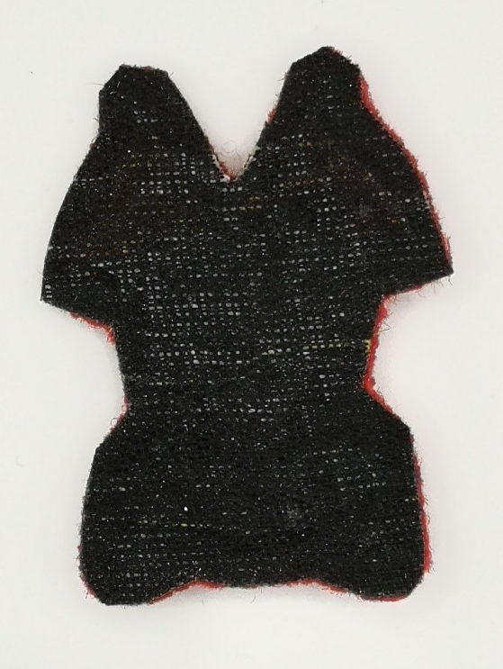Scottish and North Irish Yeomanry SNIY Wire Braided Patch on Red Felt
